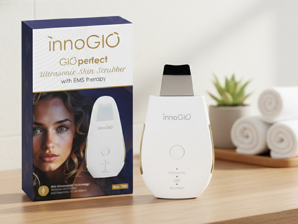 GIOperfect Ultrasonic Skin Scrubber - ergonomia i ładowanie