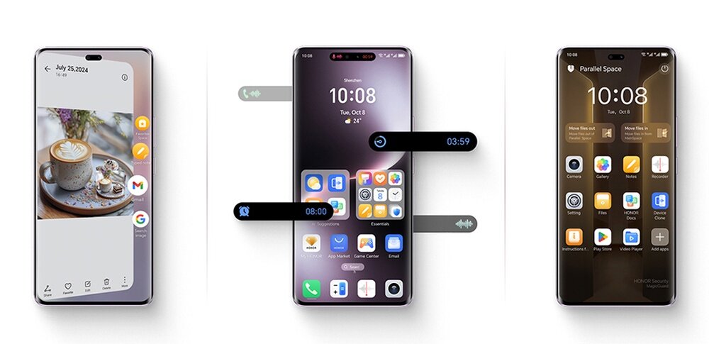 Smartfon HONOR Magic 7 Lite  funkcje AI aplikacje na ekranie