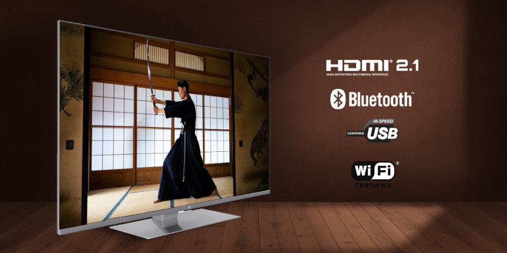 Telewizor JVC LT-VAQ930P  - złącza