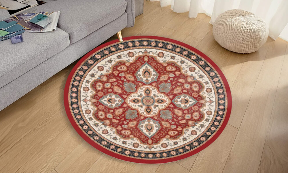 Mata pod fotel gamingowy COBRA mata pod fotel znajdująca się na podłodze obok sofy