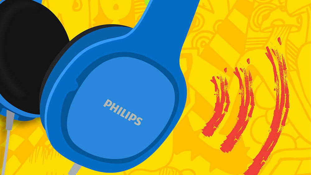 Słuchawki Nauszne PHILIPS SHK2000BL - Neodymowe Przetworniki