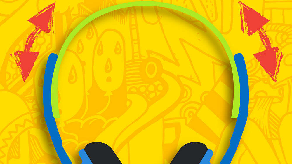 Słuchawki Nauszne PHILIPS SHK2000BL - Regulowany Pałąk