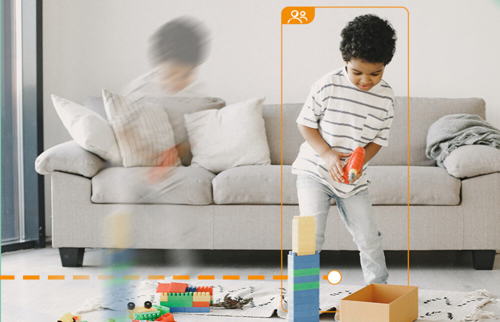 Kamera IMOU Ranger 2C IPC-TA42P-D czujnik ruch podczerwień zasięg