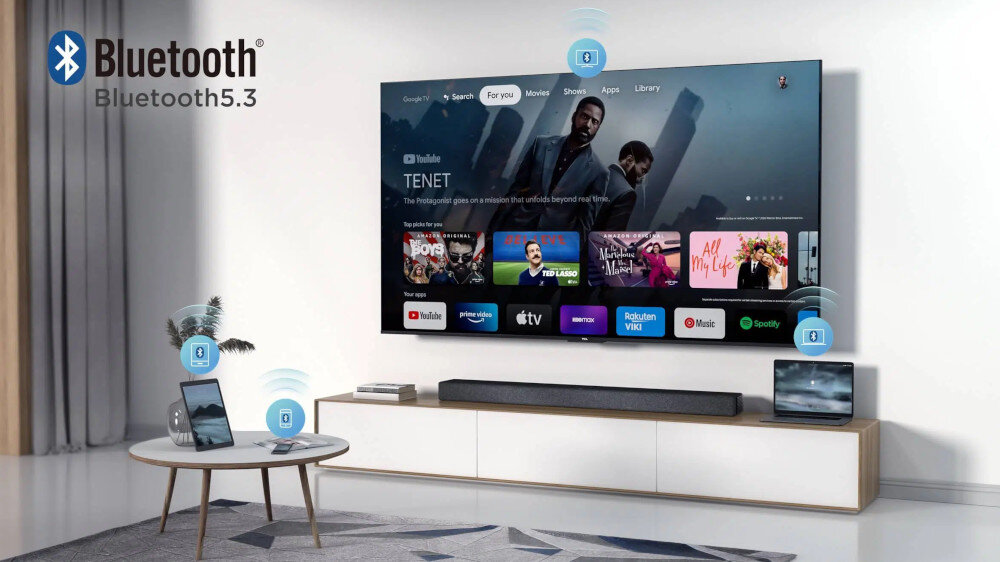 Soundbar TCL X937U - bluetooth