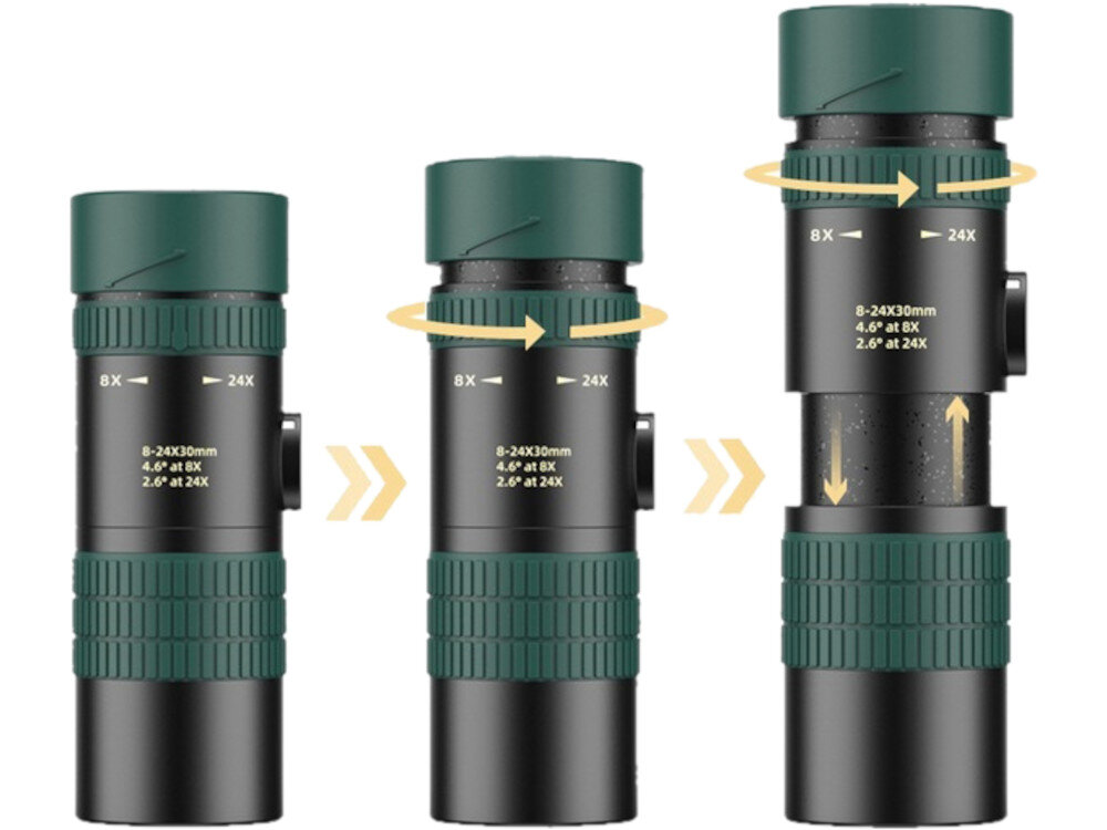 Monokular APEXEL APS-24x30 powiększenie przybliżenie