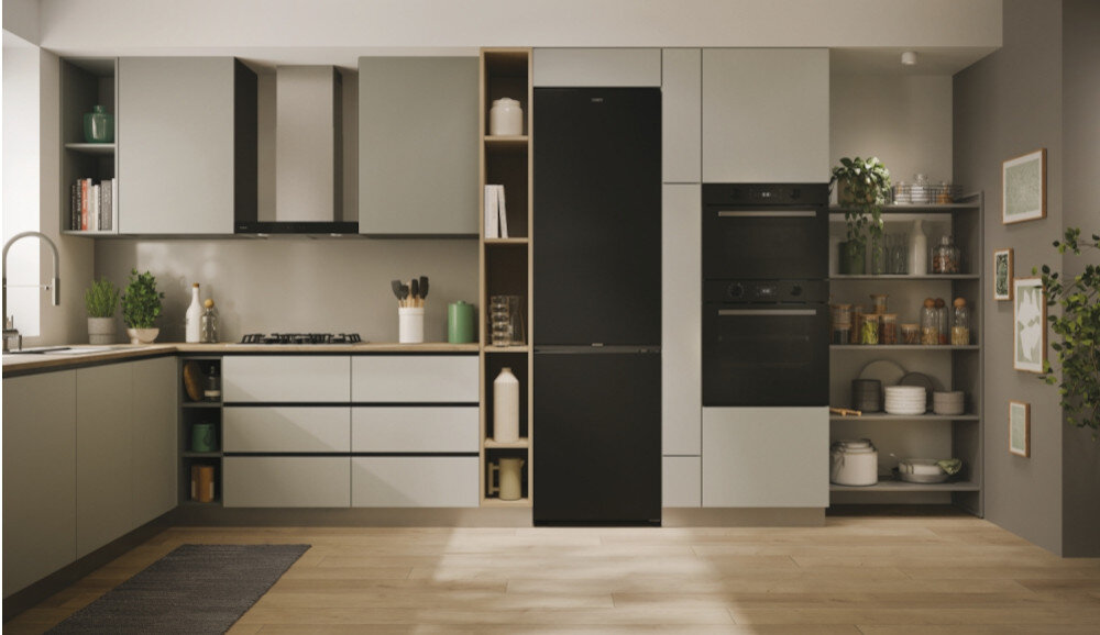 LODÓWKA CANDY CNCQ2T620EB pojemność XXL 409 litrów pojemności regulacja szuflady wilgotność