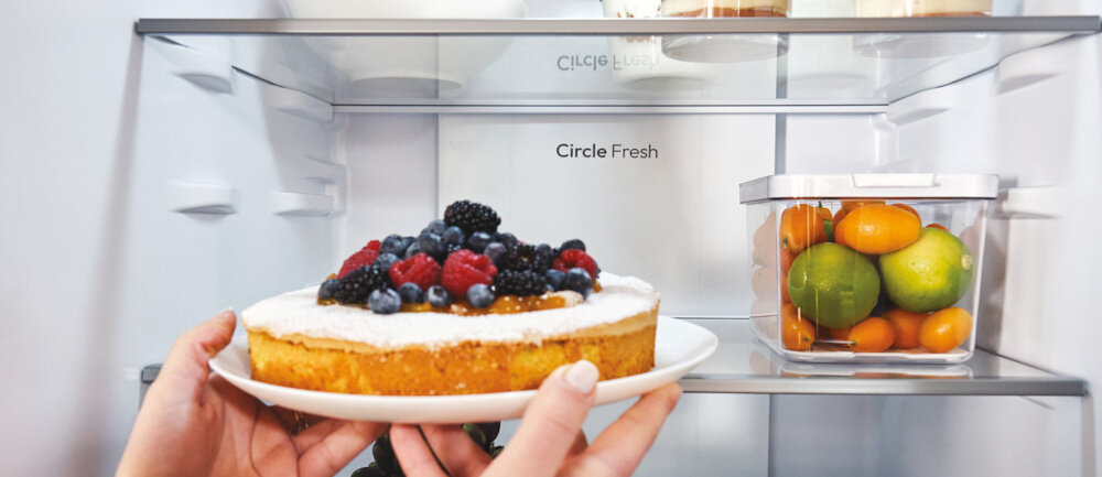 LODÓWKA CANDY CNCQ2T620EB komfort wygląd wytrzymałe mocne szkło hartowane