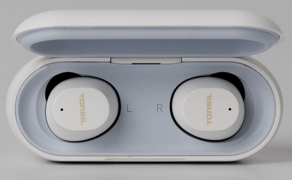 Słuchawki dokanałowe TONSIL T45BT bluetooth anc wygoda komfort czas pracy
