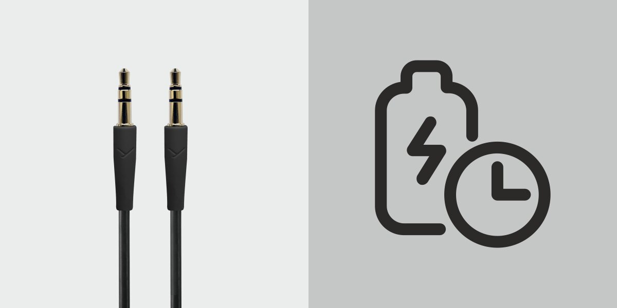 Słuchawki nauszne BEYERDYNAMIC Aventho 200 - Energia na cały dzień, USB-C, wymienny akumulator, kabel aux na jasnym tle