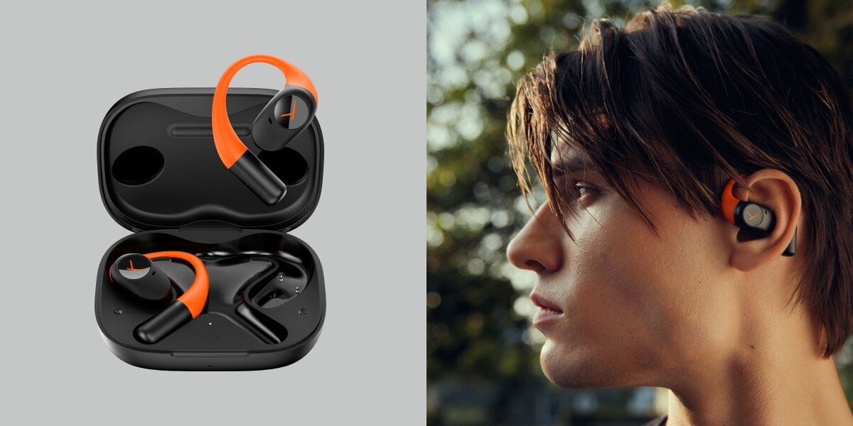 Słuchawki powietrzne BEYERDYNAMIC Amiron 200 - Personalizacja dźwięku, BEYERDYNAMIC App, 5-pasmowy equalizer, automatyczne wyłączanie, asystent głosowy, osoba z założonymi słuchawkami