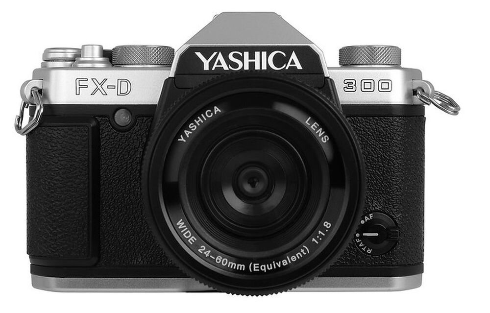 YASHICA FX-D 300 aparat cyfrowy retro film simulation klasyczny design wysoka rozdzielczość 50MP