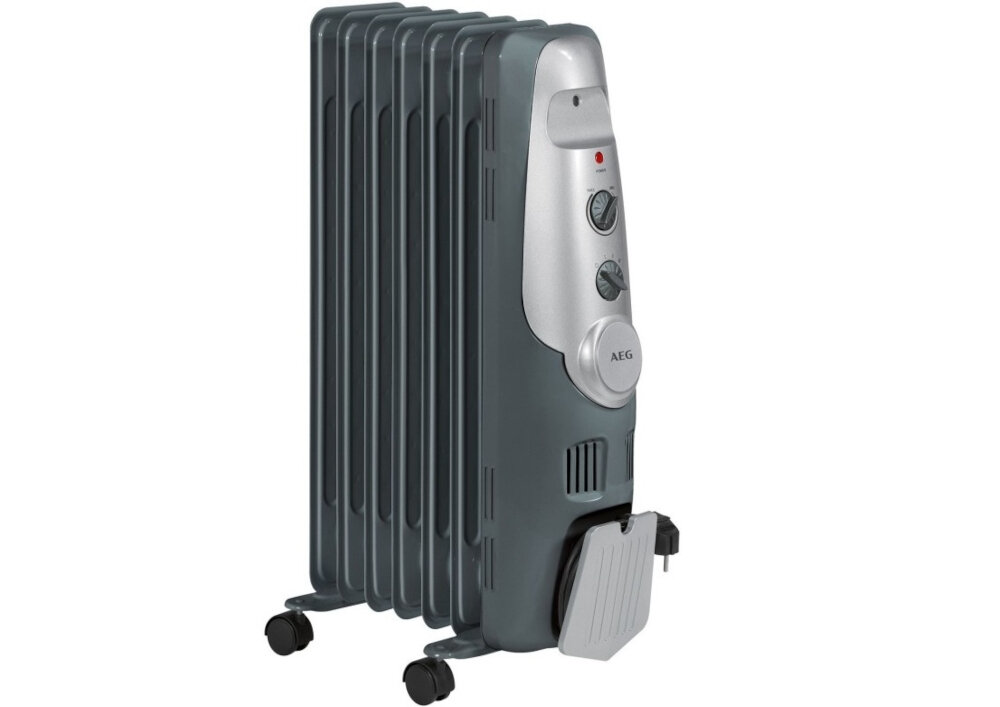 Grzejnik olejowy AEG RA 5520 7 zeberkowy maksymalna moc az 1500 W