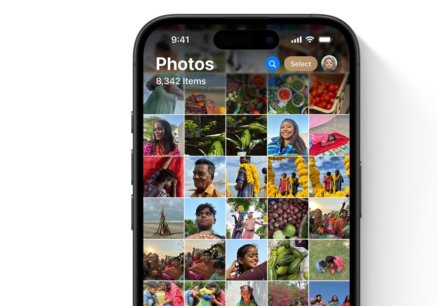 Smartfon Apple iPhone zdjecia ios18 zwierzeta osoby wycieczki