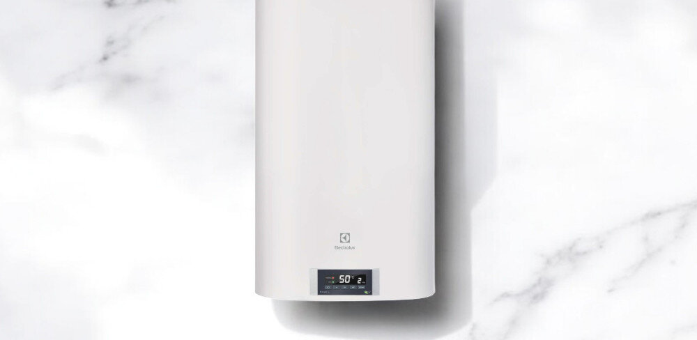 BOJLER ELEKTRYCZNY ELECTROLUX EWH50FDL front lifestyle panel sterowanie system bezpieczeństwa ochrona niezawodność kontrola temperatury termostat kontrolowanie zawór odłącznik bezpieczeństwa