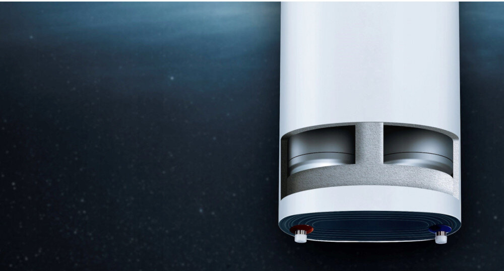 BOJLER ELEKTRYCZNY ELECTROLUX EWH50FDL animacja wnętrze budowa konstrukcja Praktyczne rozwiązania przedłużanie żywotności podgrzewanie wody do 55 stopni bez ryzyka osadzania kamienia funkcja Elastic Cobalt Defence anoda magnezowa bezpieczeństwo powłoka emaliowana Elastic Cobalt