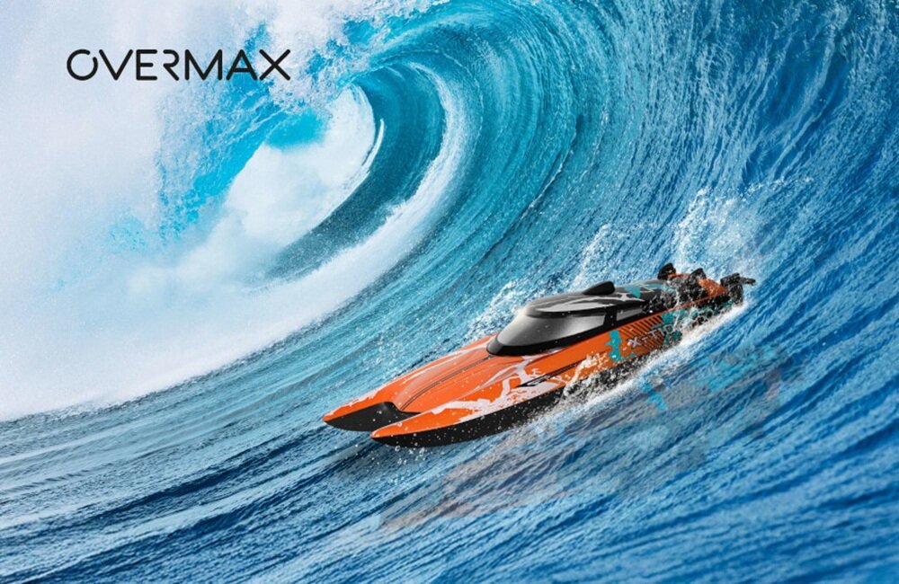 Łódź zdalnie sterowana OVERMAX X-Tide kv początek opisu