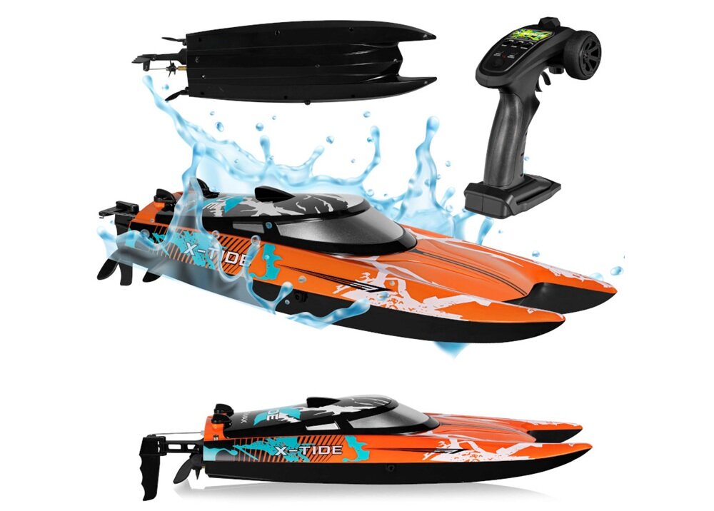 Łódź zdalnie sterowana OVERMAX X-Tide unikalny wzór, dynamiczna sylwetka