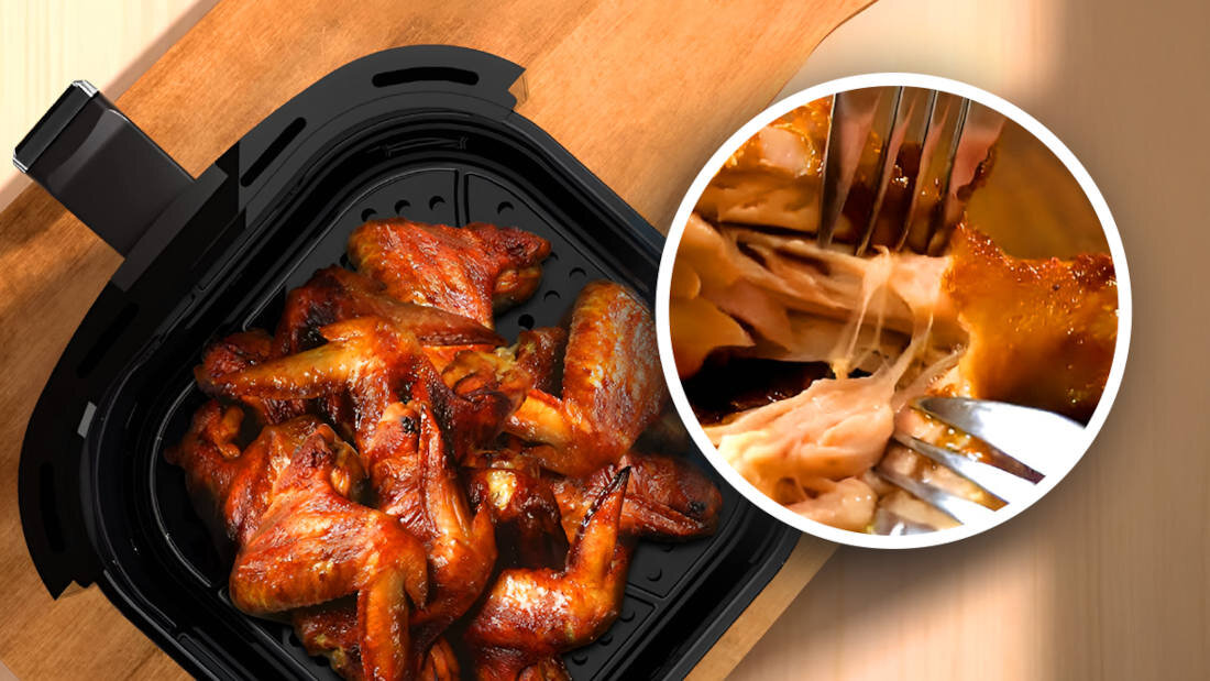 Air Fryer Frytkownica beztłuszczowa EXTRALINK SJ-650B Szybkość i równomierność szybkie nagrzewanie równomierne przygotowanie potraw smażysz, pieczesz czy grillujesz efekty chrupkie i soczyste