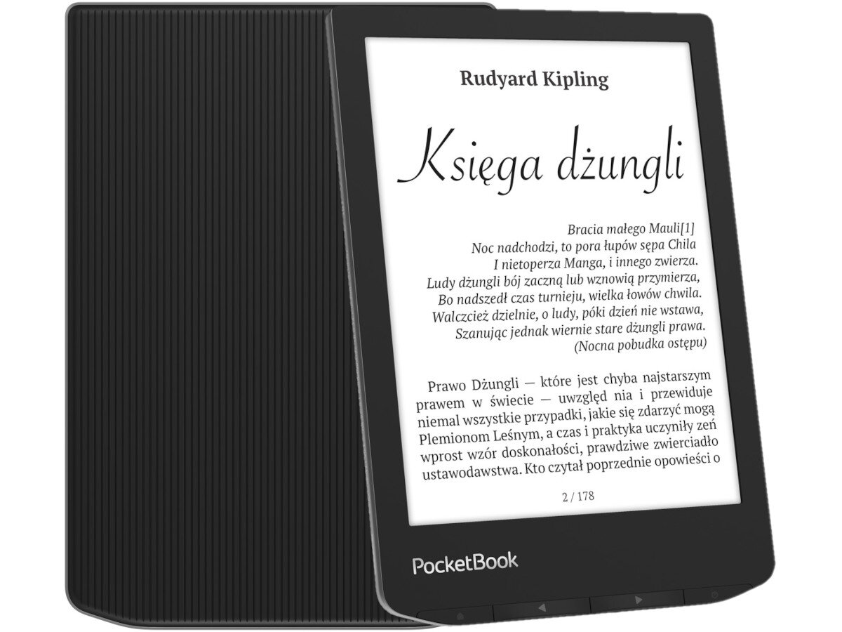 Czytnik E-Booków POCKETBOOK Verse 629 Szary łączność Wi-Fi pobieranie dysk chmura przesyłanie