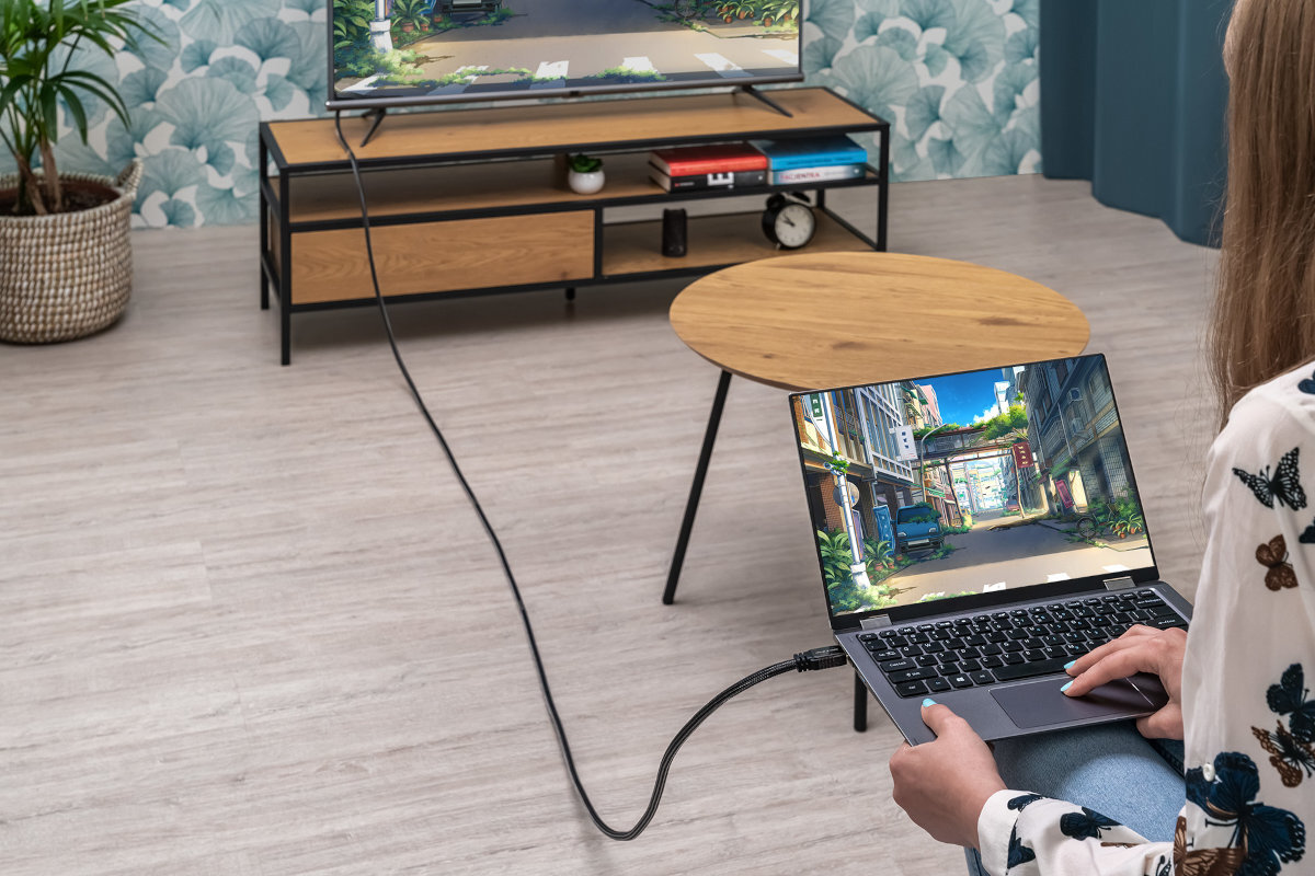 Kabel HDMI - HDMI GÖTZE & JENSEN GoldenLine 3 m zastosowanie wideo