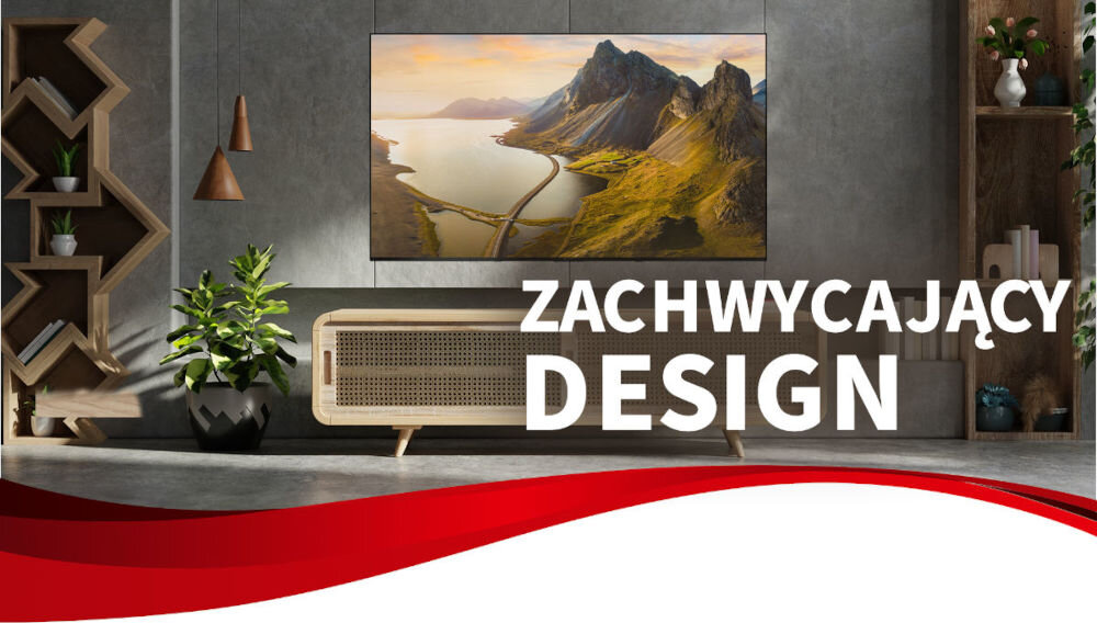 Telewizor SHARP 50GR8465E - obudowa aluminium