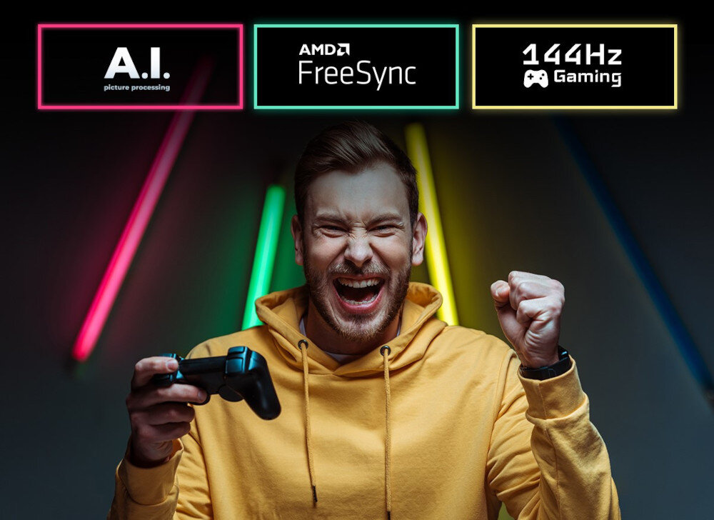 Telewizor SHARP FQ8EG  - Płynność, precyzja i niezrównana jakość obrazu