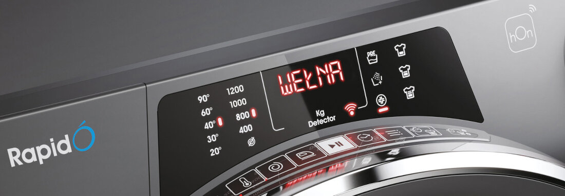 Pralka CANDY Rapido  RO1496DWMCRT 1-S 8kg 1400 obr A wyswietlacz jezyk polski obsluga