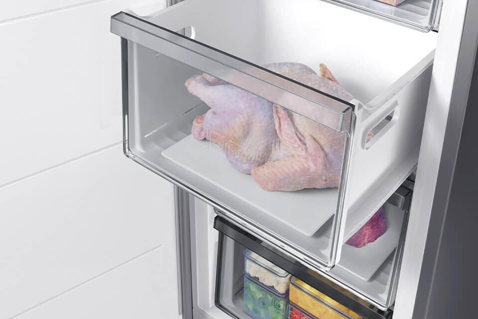 zamrażarka z czterema pojemnymi szufladami zamrażarka z czterema pojemnymi szufladami