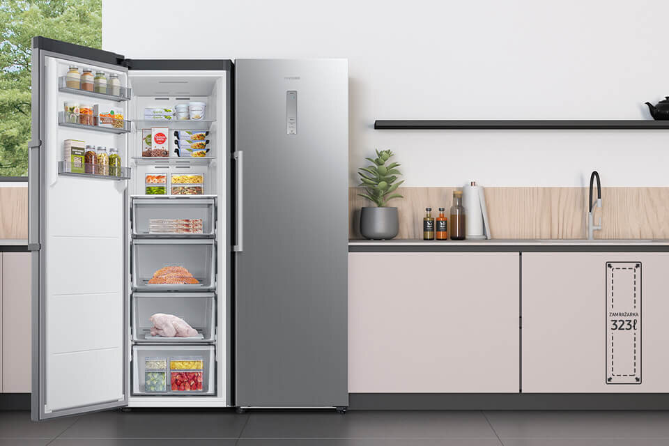 zamrażarka z technologią SpaceMax zamrażarka z technologią SpaceMax