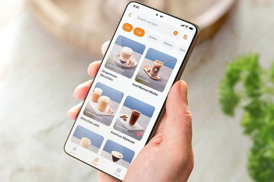 Korzystaj z pełnej pomysłów i porad aplikacji Philips HomeID Korzystaj z pełnej pomysłów i porad aplikacji Philips HomeID
