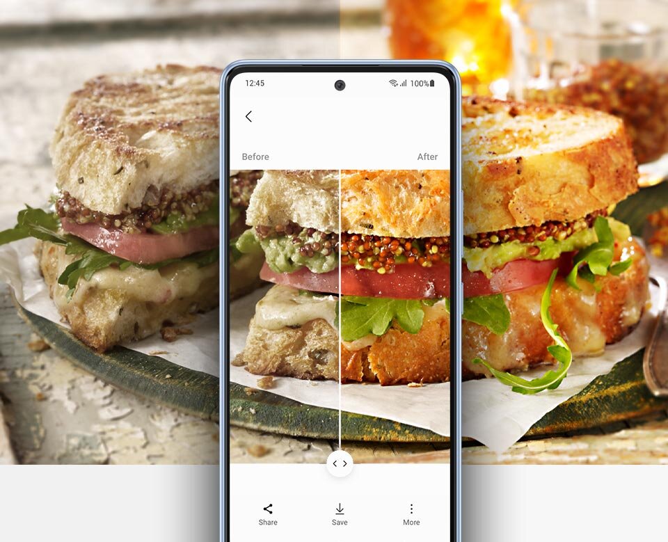 zapytaj sprzedawcę Media Expert jak działa sztuczna inteligencja w aparacie A53 5G
