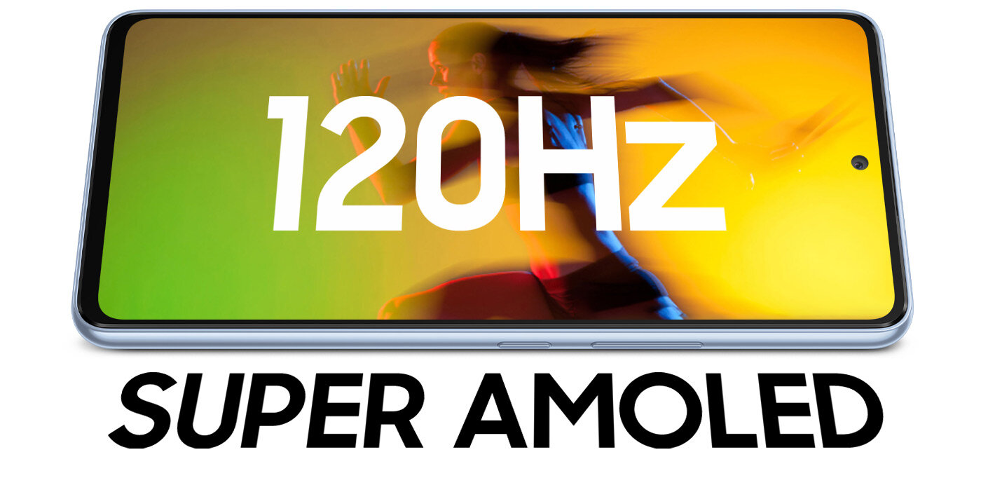 porównaj w salonach Media Expert wyświetlacze smartfonów i wybierz superpłynne wyświetlanie grafik na A53 5G