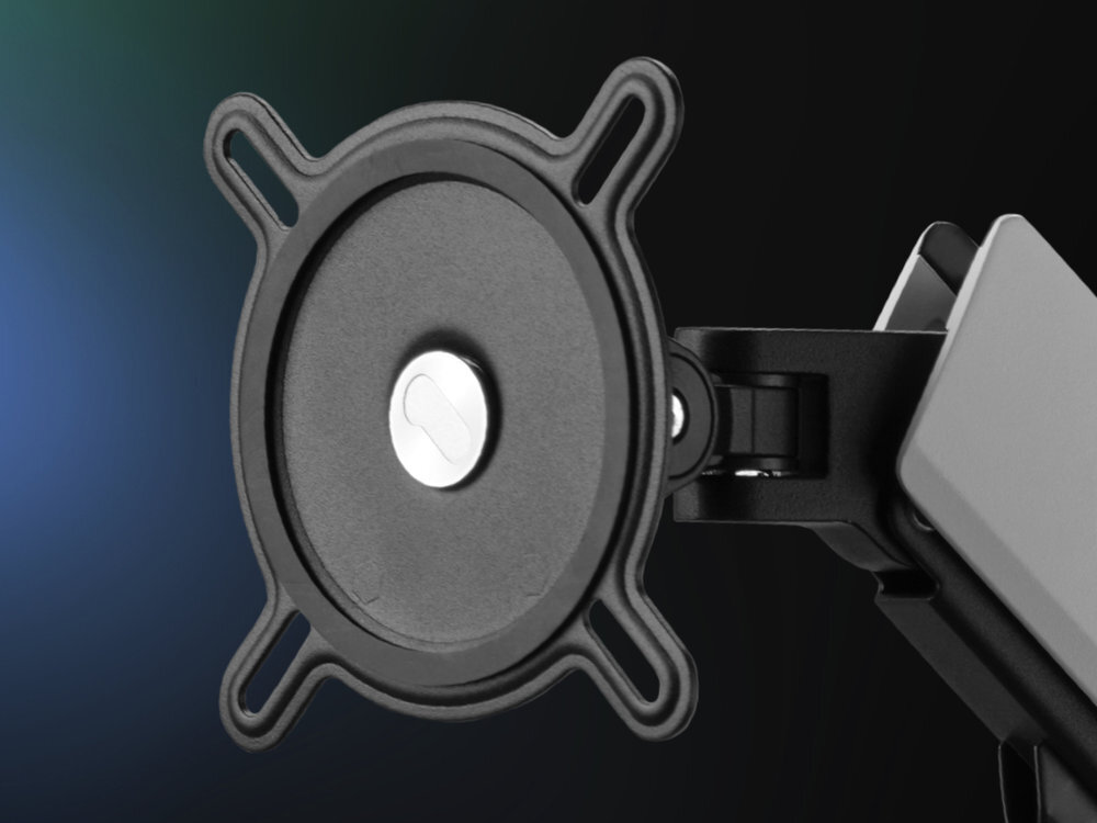 ONE FOR ALL DM8220 Płyta montażowa miękkie podkładki ochronne przed zarysowaniami i drobnymi uszkodzeniami - podkładka ochronna na mocowaniu monitora