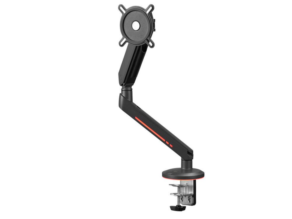 ONE FOR ALL DM8110 One For All DM8110 podświetlenie RGB gamingowy klimat Regulowana konstrukcja 21 do 45 cali - uchwyt na białym tle