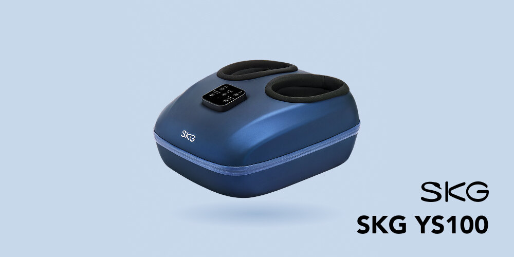 Masażer do stóp SKG YS100 Odprężenie stóp w domu prezentacja design wizualizacja wygląd