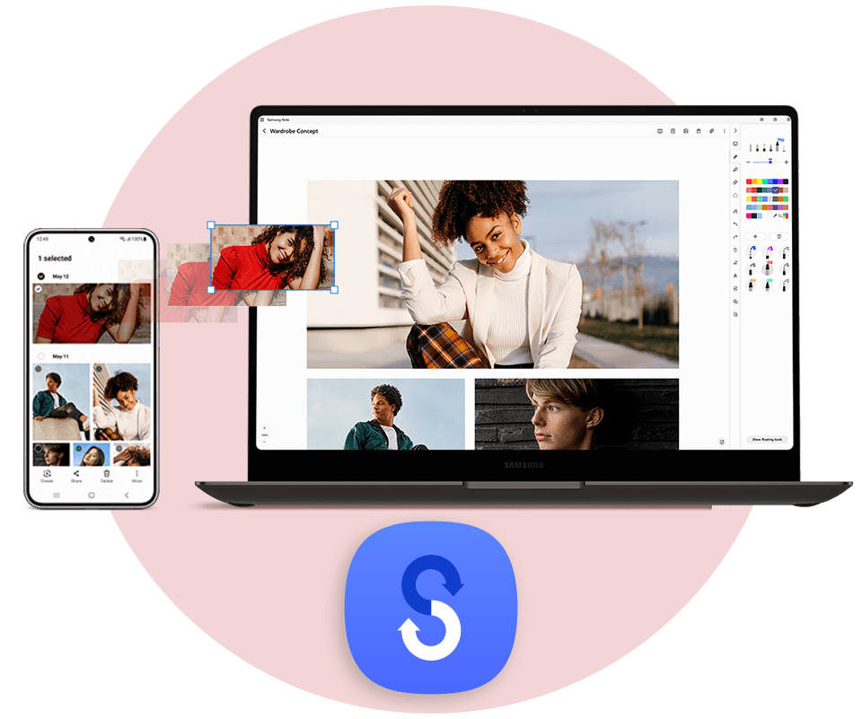 Z funkcją SmartSwitch łatwo przeniesiesz dane ze swojego starego smartfona na Galaxy S23  Z funkcją SmartSwitch łatwo przeniesiesz dane ze swojego starego smartfona na Galaxy S23