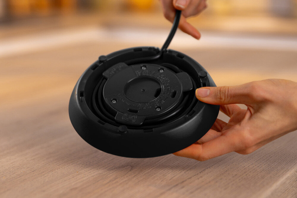 Czajnik BOSCH MyMoment TWK1M123 Czarny Schowek na kabel dostosowanie potrzeby