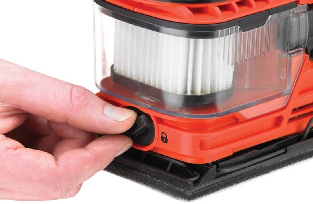 Szlifierka oscylacyjna BLACK DECKER KA330EKA QS Duosand Wysoki standard