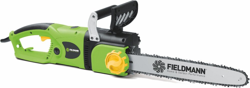 Piła elektryczna FIELDMANN FZP 2020-E funkcjonalna potężny silnik automatyczne smarowanie łańcucha automatyczny hamulec