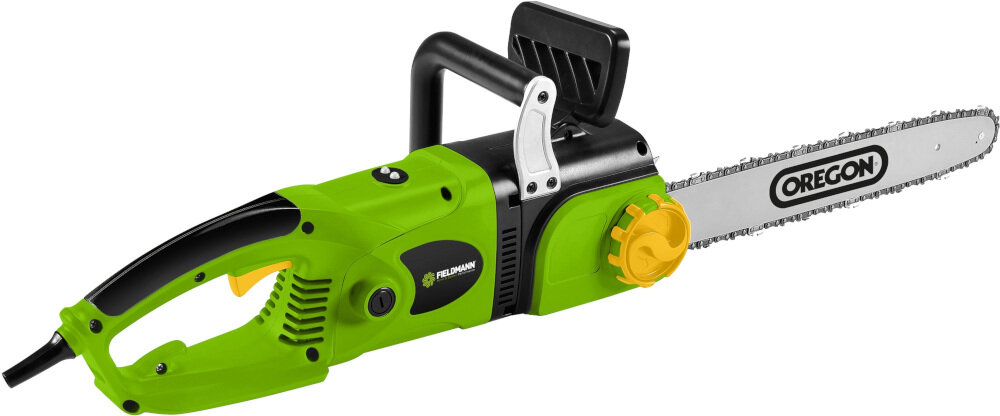 Piła elektryczna FIELDMANN FZP 2020-E technologia automatycznego smarowania łańcucha żywotność urządzenia znacząco wydłuzona