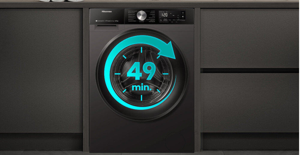 Pralko-suszarka HISENSE WD3S8045BT3/PL Program intensywny 49' do połowy załadunku