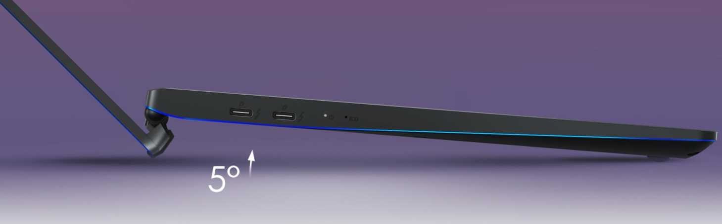 Laptop MSI Prestige 14 Evo - klawiatura