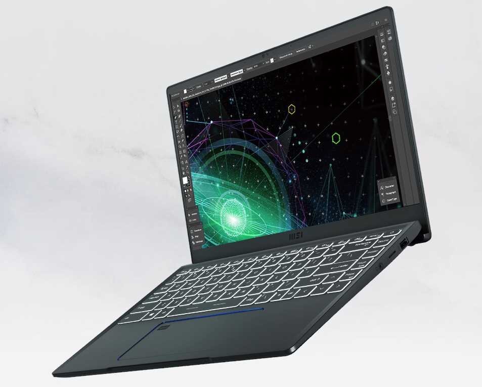 Laptop MSI Prestige 14 Evo - Intel Core