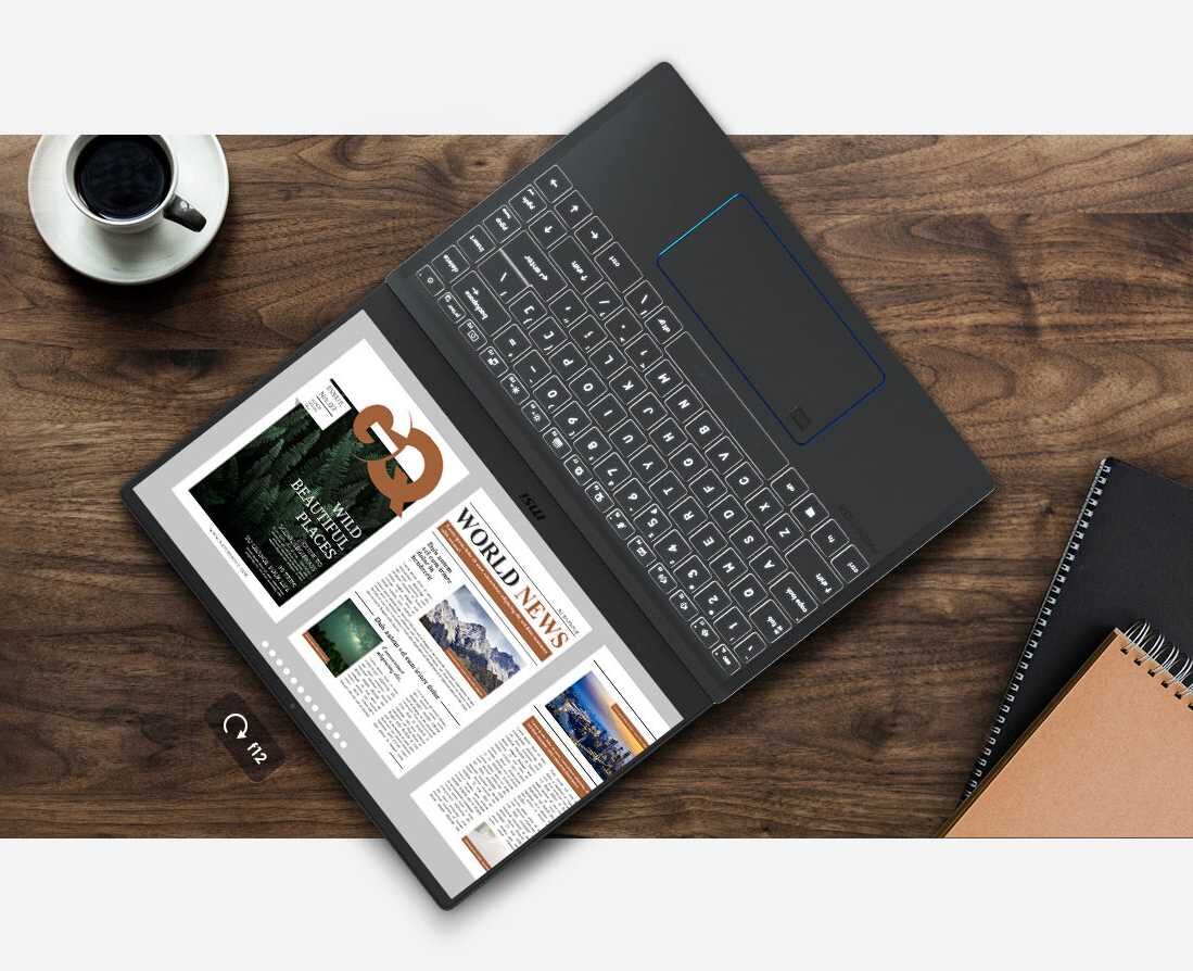 Laptop MSI Prestige 14 Evo - dysk SSD