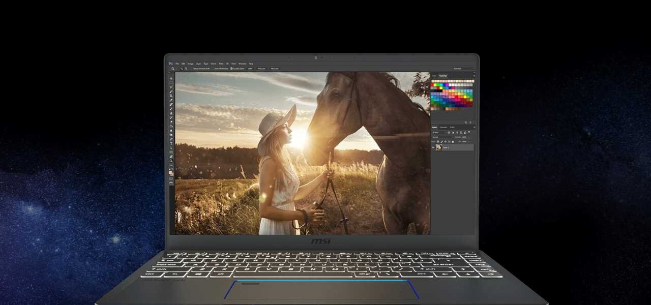 Laptop MSI Prestige 14 Evo - NVIDIA GeForce