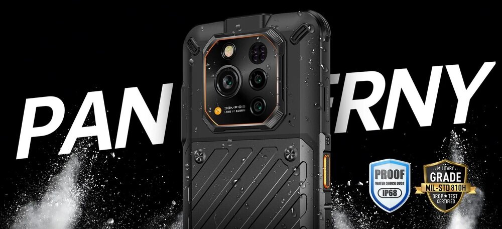 Smartfon RUGONE Xever 7 odporność IP69K IP68 MIL-STD-810H
