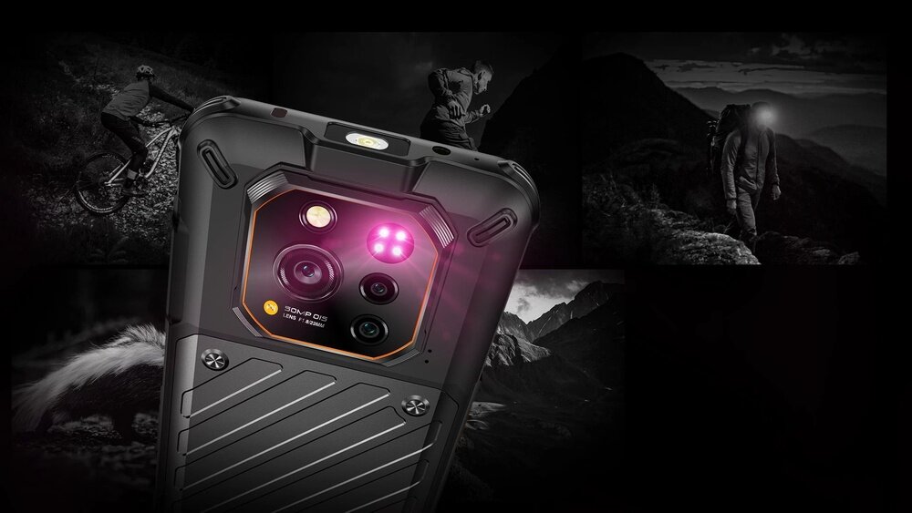 Smartfon RUGONE Xever 7 aparat noktowizyjny 64 MP IR