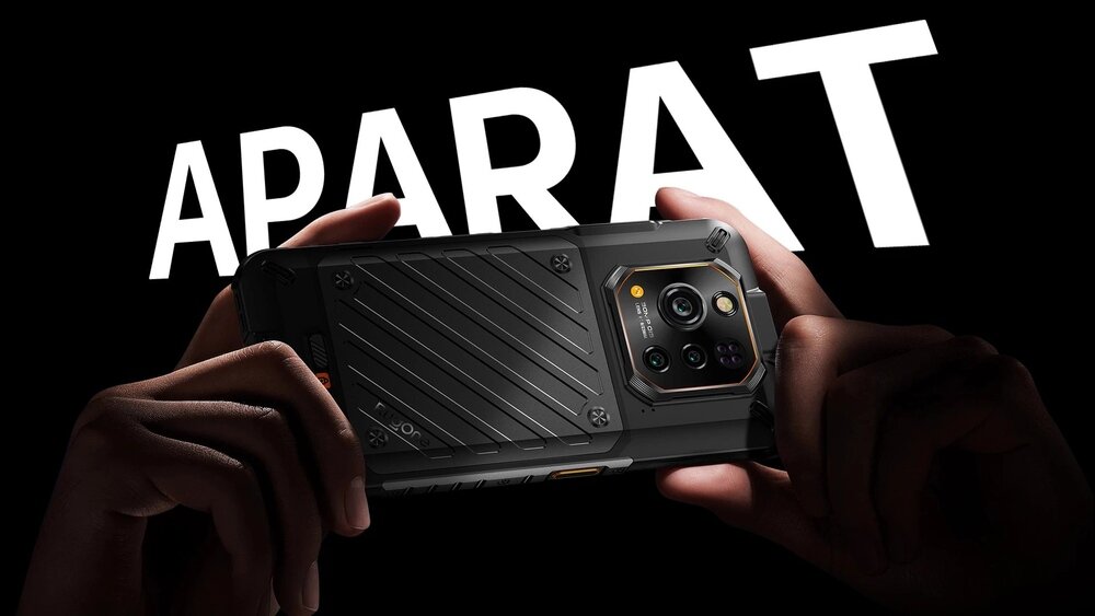 Smartfon RUGONE Xever 7 aparat 50 MP OIS stabilizacja