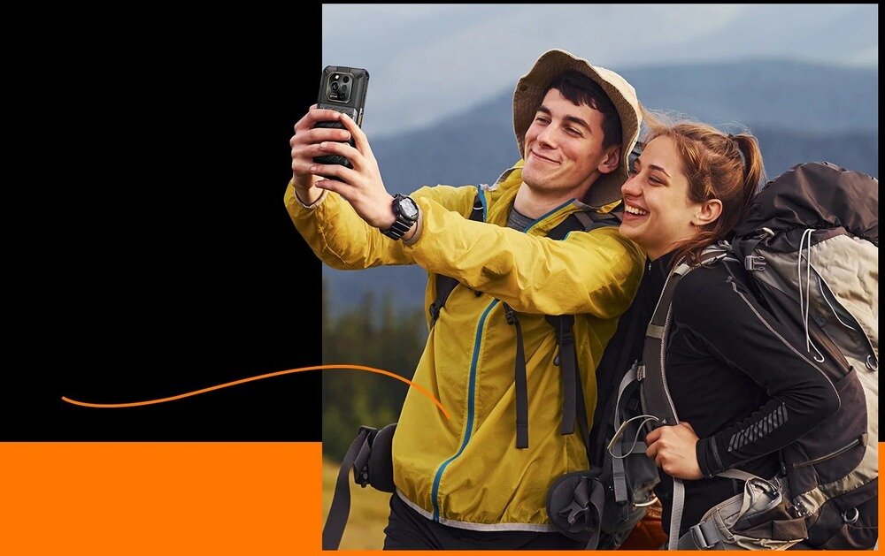 Smartfon RUGONE Xever 7 rozmowy wideo wysoka jakość obrazu