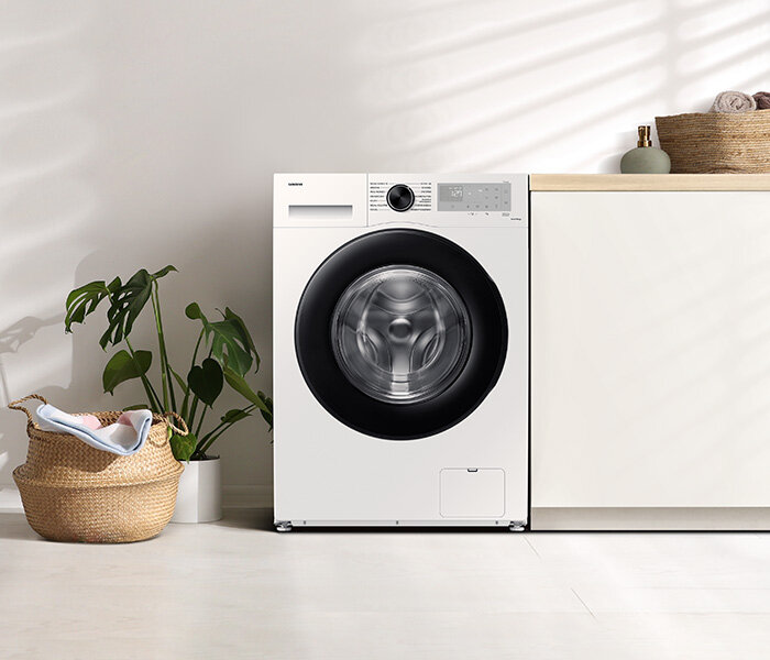 Pralka Samsung WW80CGC04DAH do małej przestrzeni Pralka Samsung WW80CGC04DAH pasuje do małej przestrzeni